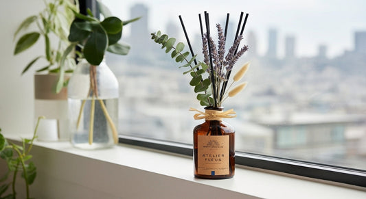 Small‑Space Fall Decor Hacks with Floral Reed Diffusers